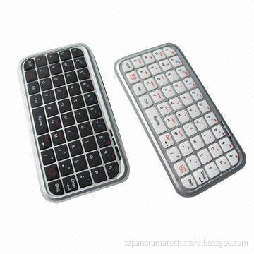 Mini Bluetooth Keyboard for all Phones, with Built-in Lithium Battery, Soft Key